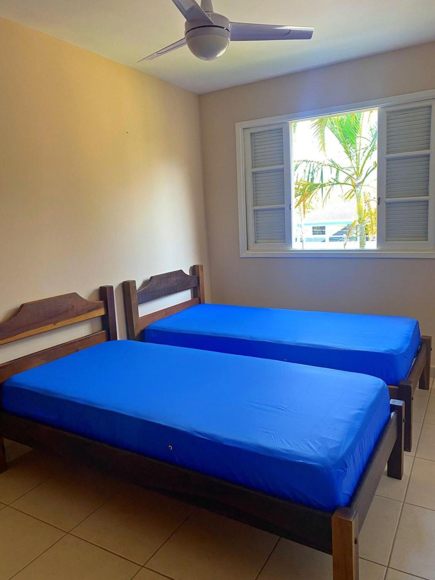 Lindo Apartamento Praia Grande Tenório pé na areia com ar Ubatuba Esterno foto