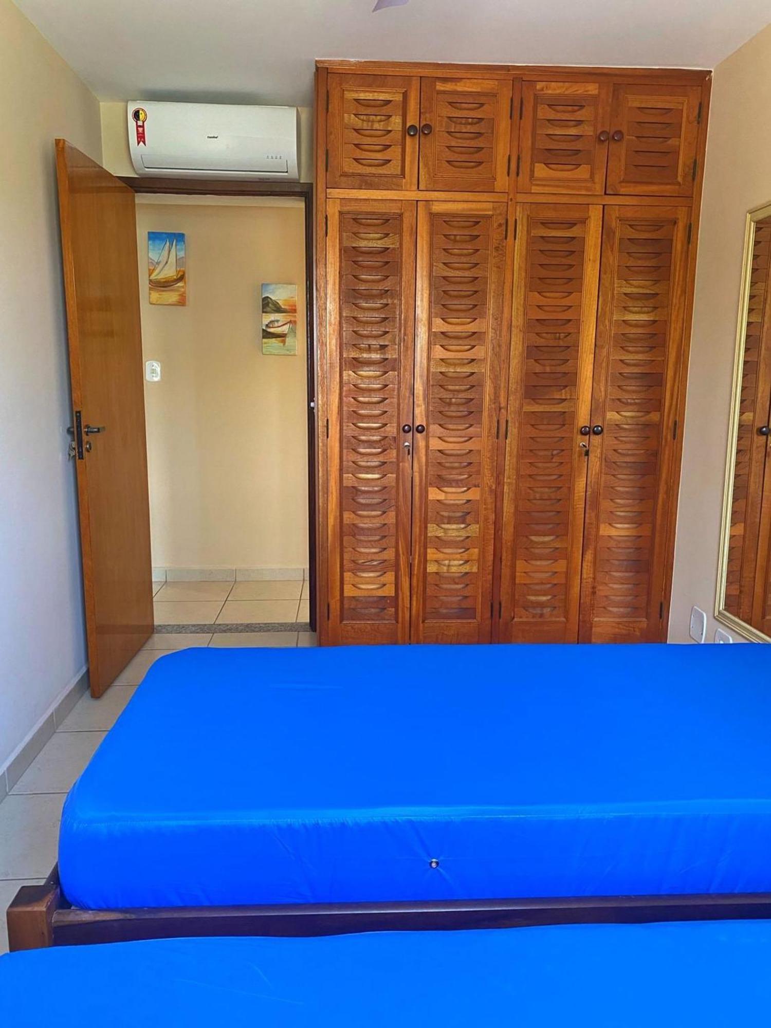 Lindo Apartamento Praia Grande Tenório pé na areia com ar Ubatuba Esterno foto